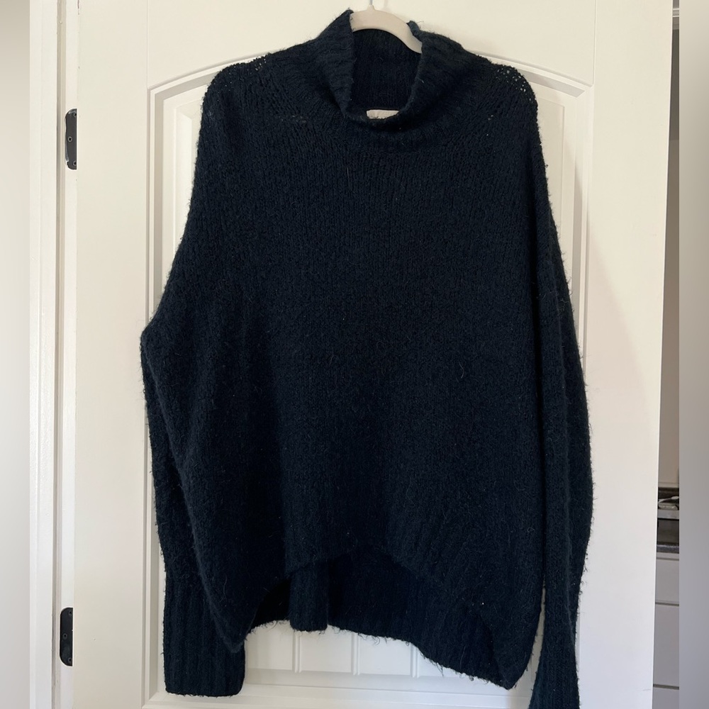 H&M Black Turtleneck Sweater